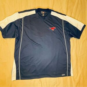 Pro Celebrity American Team Sports Moisture Management Men 2XL Shirt SMU Mustang